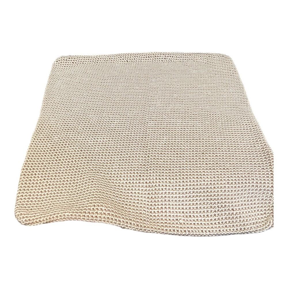 NWOT The Sak Waffle Weave Pillow Cover‎ Beige/Cream 17" x 17"